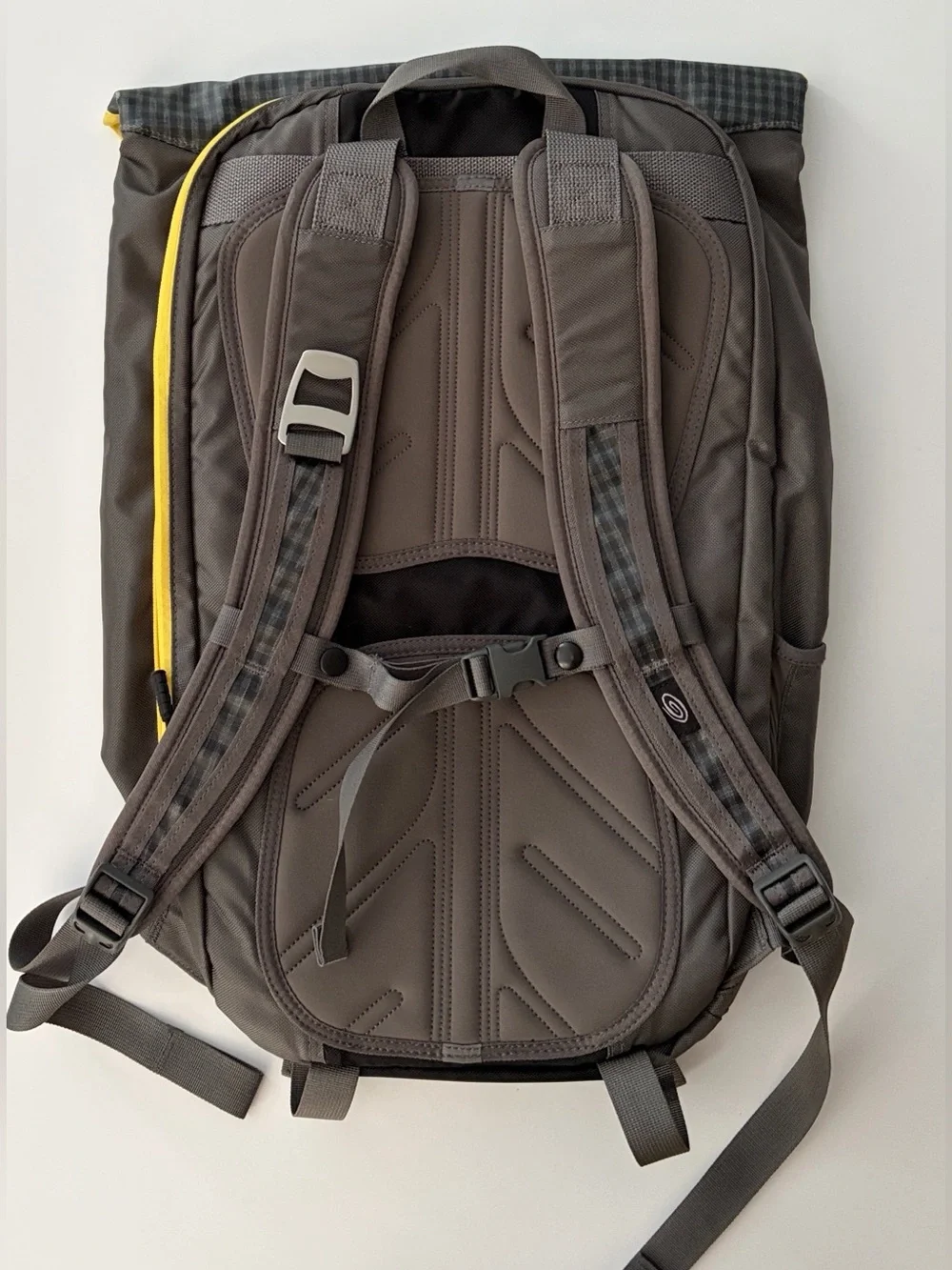 Timbuk2 Phoenix Laptop Backpack Gray Yellow